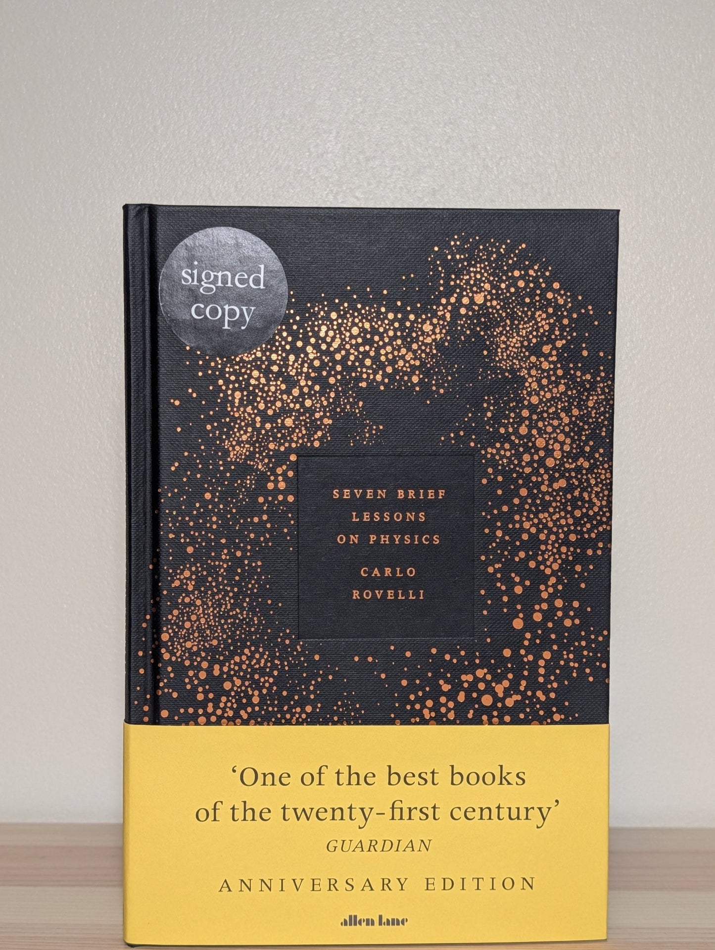 Seven Brief Lessons on Physics: Signed Anniversary Edition by Carlo Rovelli - Fialta Books