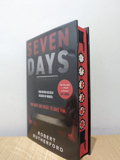Seven Days by Robert Rutherford (Signed Numbered First Edition with sprayed edges) - Fialta Books