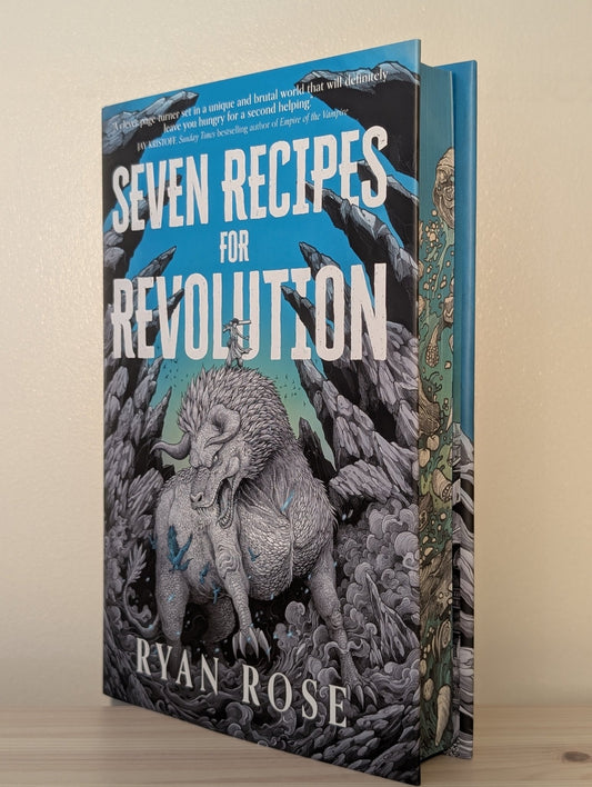 Seven Recipes for Revolution by Ryan Rose (Signed Numbered First Edition with sprayed edges) - Fialta Books