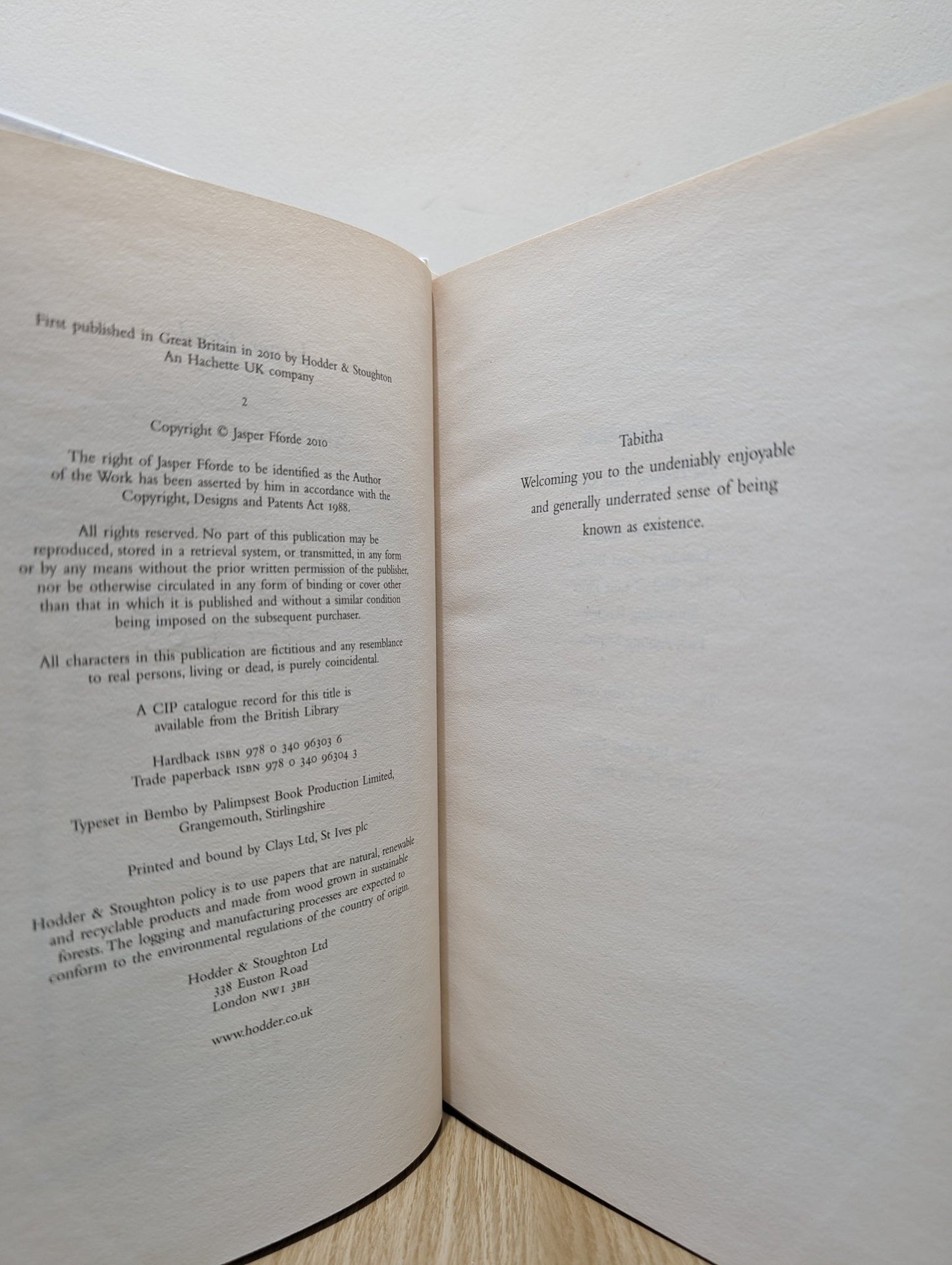 Shades of Grey by Jasper Fforde (Signed) - Fialta Books