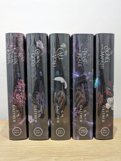 Shadows and Crowns Series by S.M. Gaither (Signed Numbered Set with sprayed edges) - Fialta Books