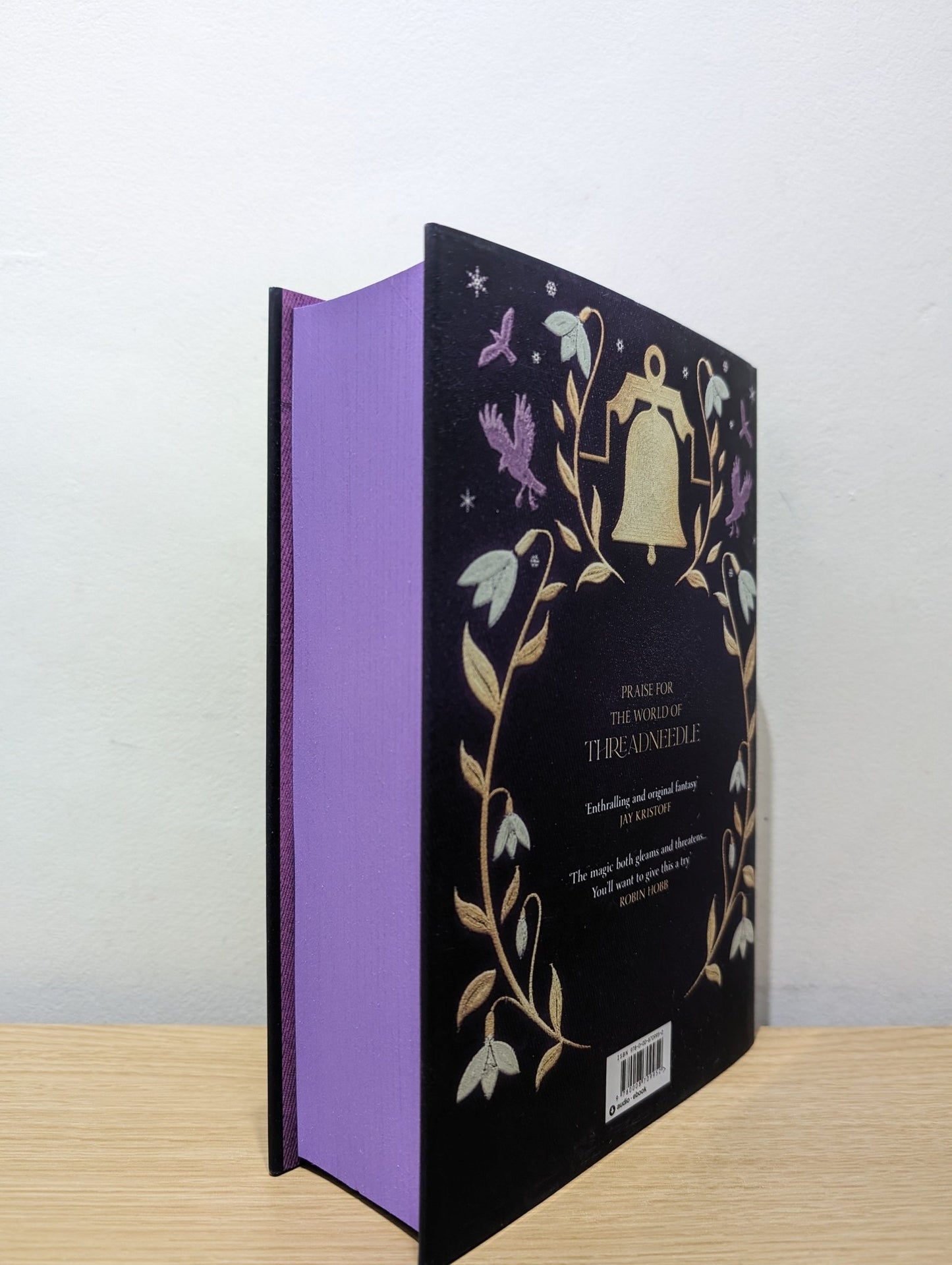 Shadowstitch by Cari Thomas (Signed First Edition with sprayed edges) - Fialta Books