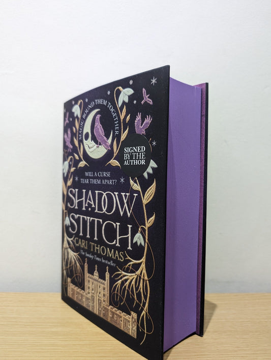 Shadowstitch by Cari Thomas (Signed First Edition with sprayed edges) - Fialta Books