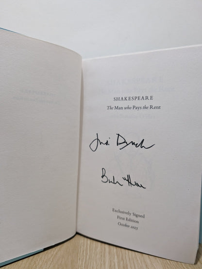 Shakespeare: The Man Who Pays The Rent by Judi Dench (Signed First Edition) - Fialta Books