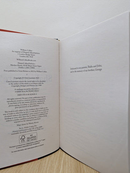 Shakespeare's Book by Chris Laoutaris (Signed First Edition) - Fialta Books