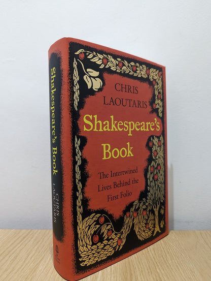 Shakespeare's Book by Chris Laoutaris (Signed First Edition) - Fialta Books