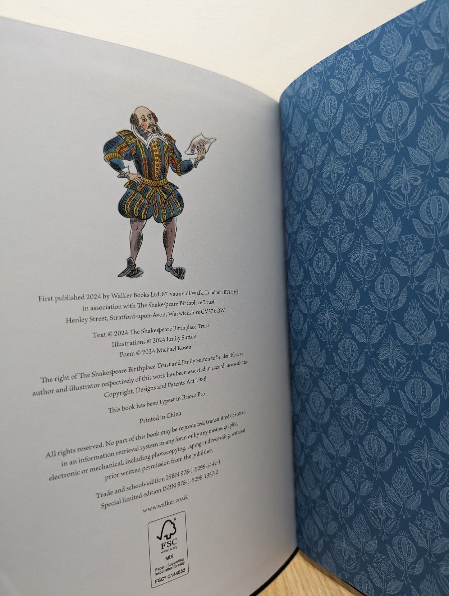 Shakespeare's First Folio: All The Plays: A Children's Edition by William Shakespeare (Signed by Illustrator) - Fialta Books
