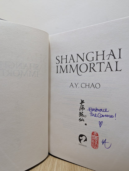 Shanghai Immortal by A. Y. Chao (Signed First Edition) - Fialta Books