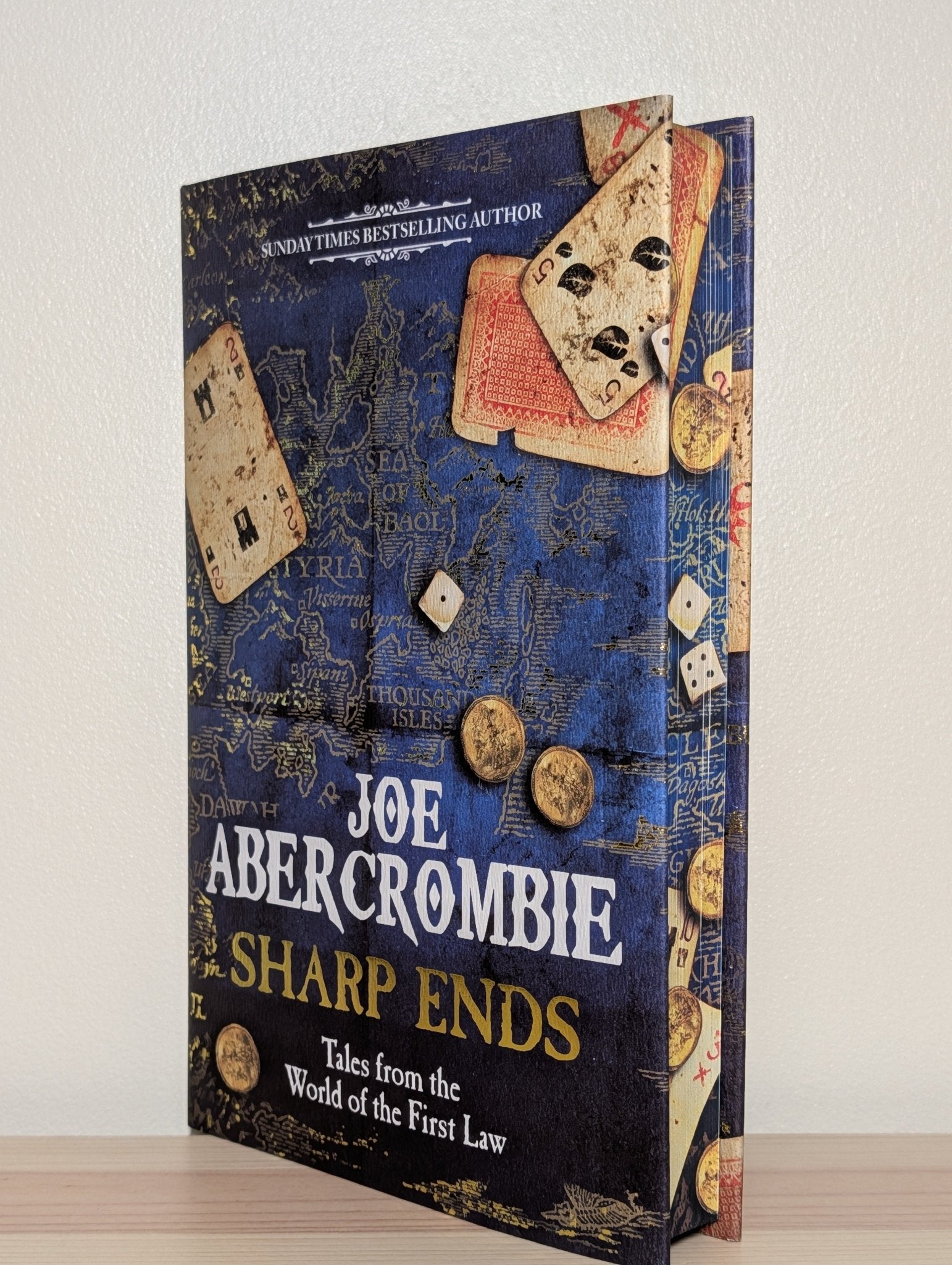 Sharp Ends: First Law by Joe Abercrombie (Signed with sprayed edges) - Fialta Books
