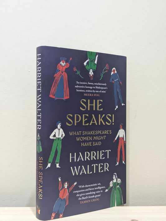 She Speaks! by Harriet Walter (Signed First Edition) - Fialta Books