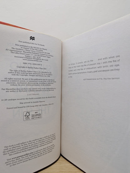 She Who Became the Sun; He Who Drowned the World by Shelley Parker - Chan (Signed Special Edition with sprayed edges) - Fialta Books