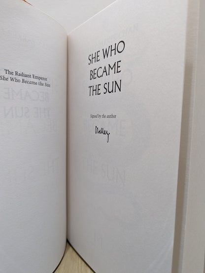She Who Became the Sun: The Radiant Emperor by Shelley Parker - Chan (Signed First Edition) - Fialta Books