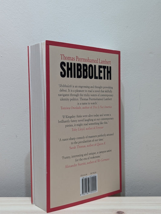 Shibboleth by Thomas Peermohamed Lambert (Signed First Edition) - Fialta Books