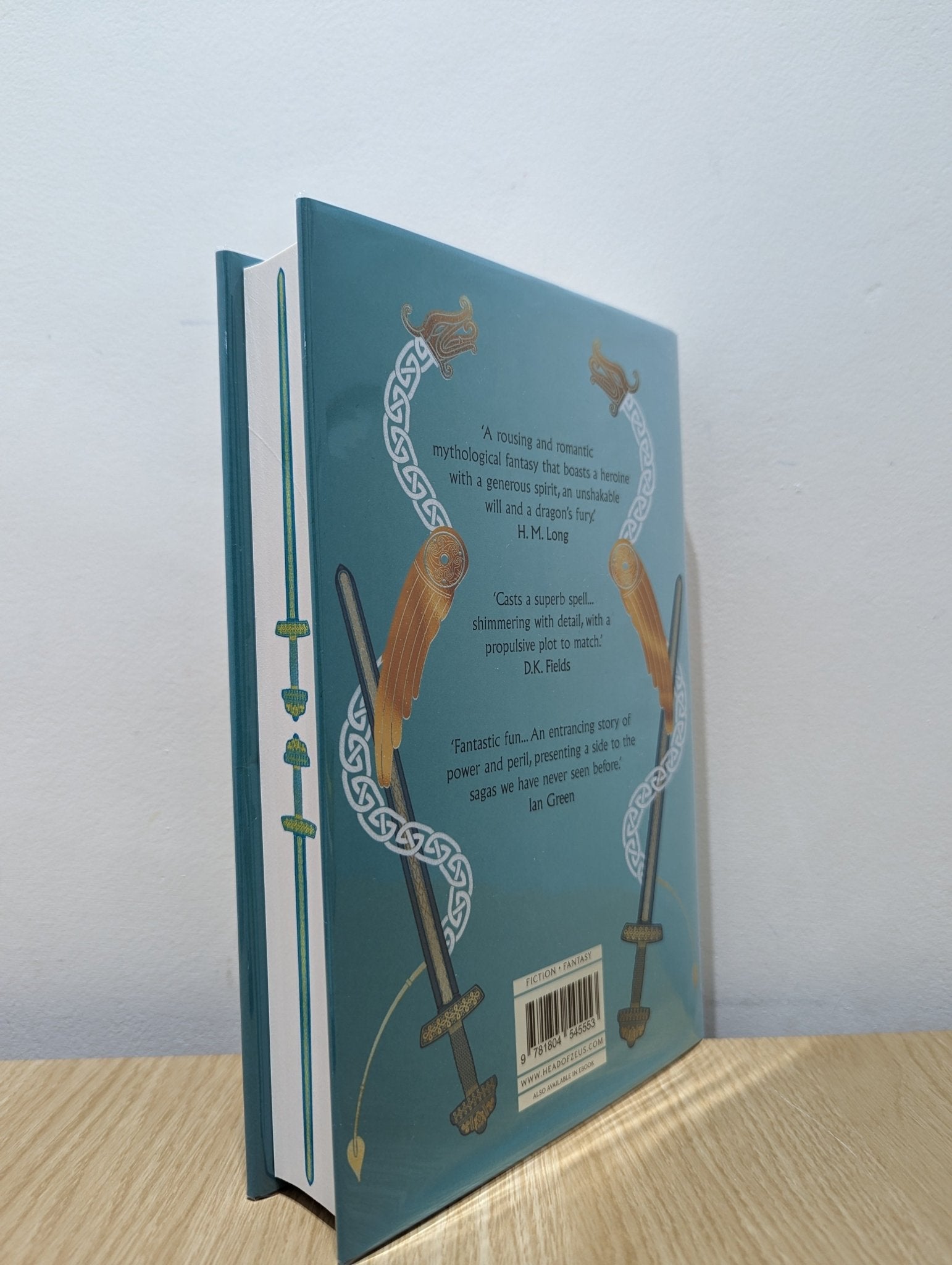 Shield Maiden by Sharon Emmerichs (Signed First Edition with sprayed edges) - Fialta Books