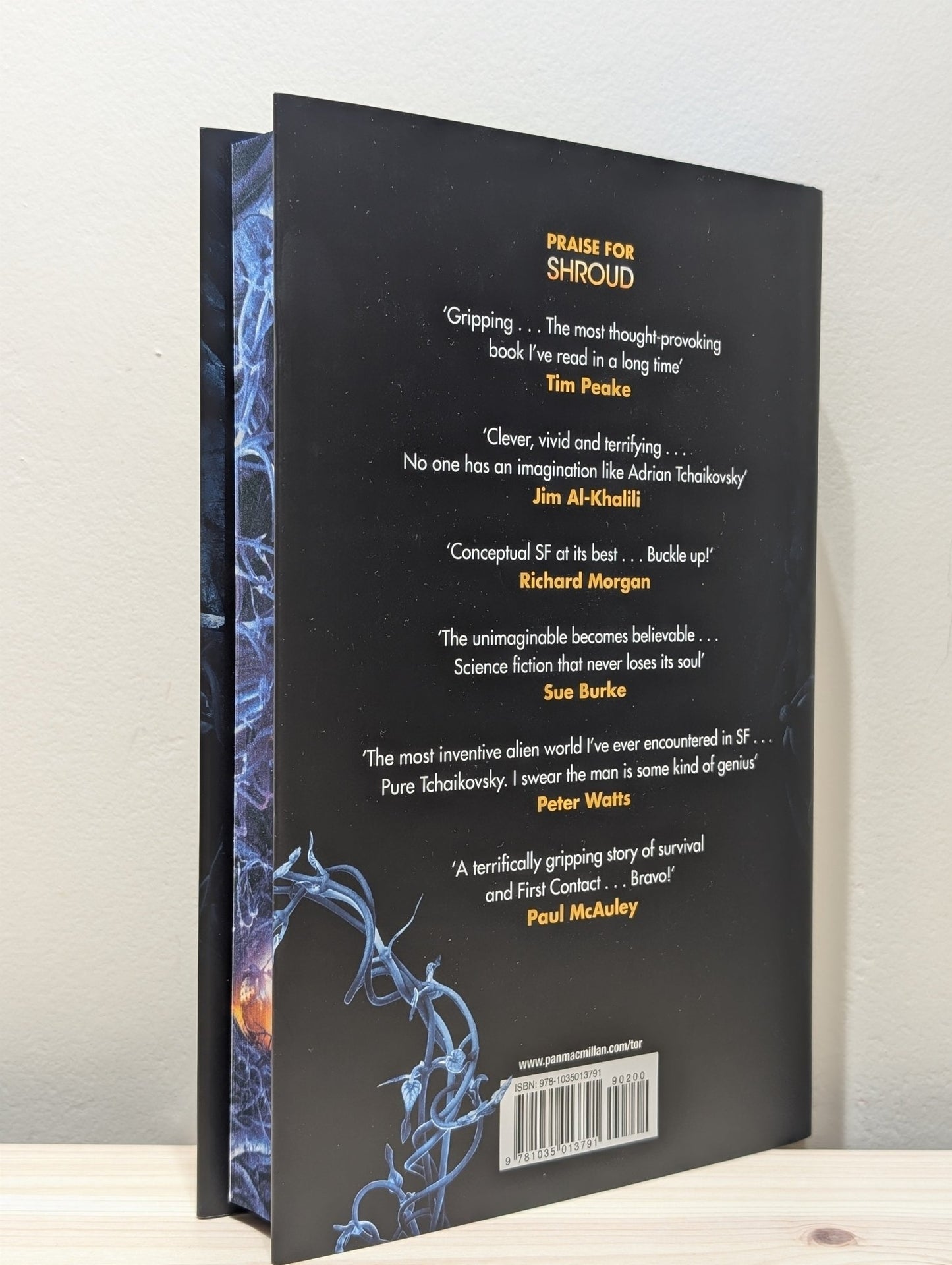 Shroud by Adrian Tchaikovsky (Signed First Edition with sprayed edges) - Fialta Books