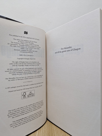 Shuggie Bain; Young Mungo by Douglas Stuart (Signed Set) - Fialta Books