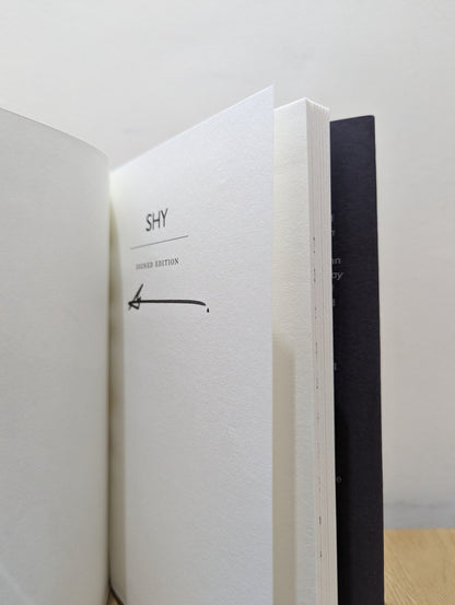 Shy by Max Porter (Signed First Edition) - Fialta Books