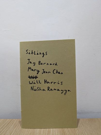Siblings by Mary Jean Chan Bernard Jay (Signed First Edition) - Fialta Books