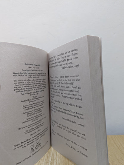 Sick Notes by Gwendoline Riley (Signed) - Fialta Books