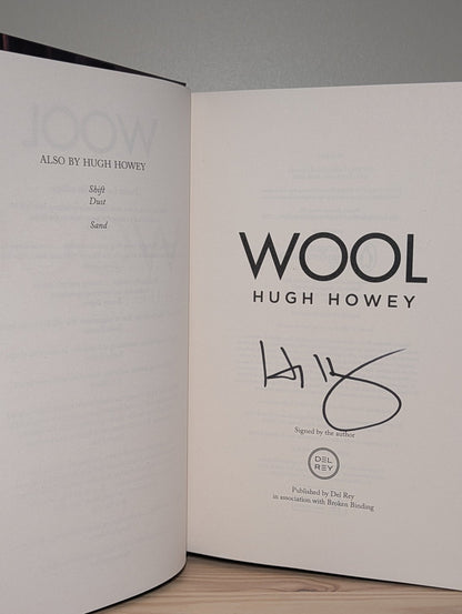 Silo: Wool, Shift, Dust by Hugh Howey (Signed Special Edition with sprayed edges) - Fialta Books