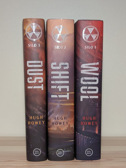 Silo: Wool, Shift, Dust by Hugh Howey (Signed Special Edition with sprayed edges) - Fialta Books