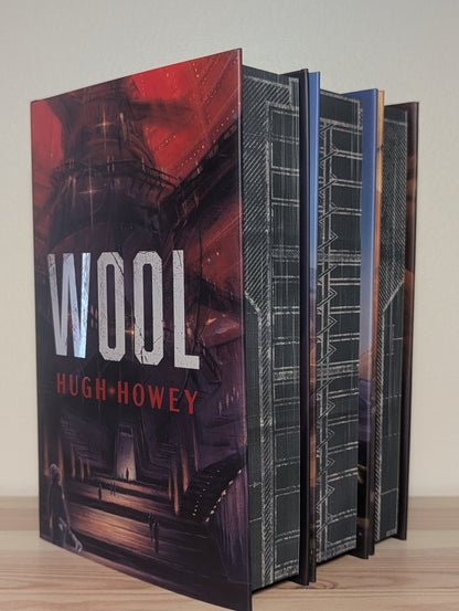 Silo: Wool, Shift, Dust by Hugh Howey (Signed Special Edition with sprayed edges) - Fialta Books