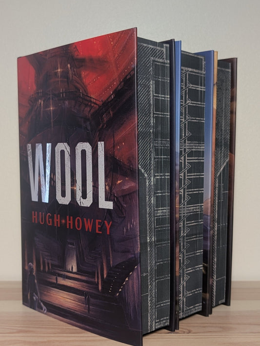 Silo: Wool, Shift, Dust by Hugh Howey (Signed Special Edition with sprayed edges) - Fialta Books