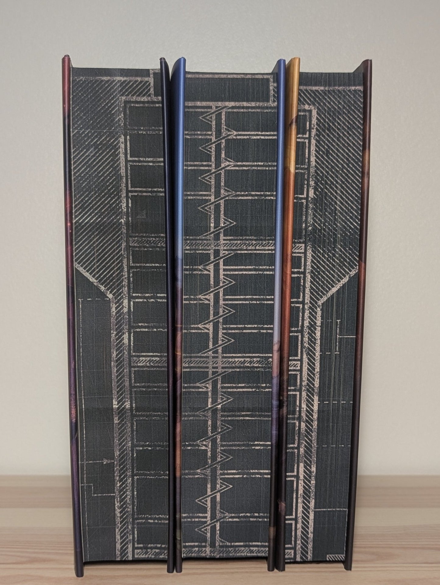 Silo: Wool, Shift, Dust by Hugh Howey (Signed Special Edition with sprayed edges) - Fialta Books