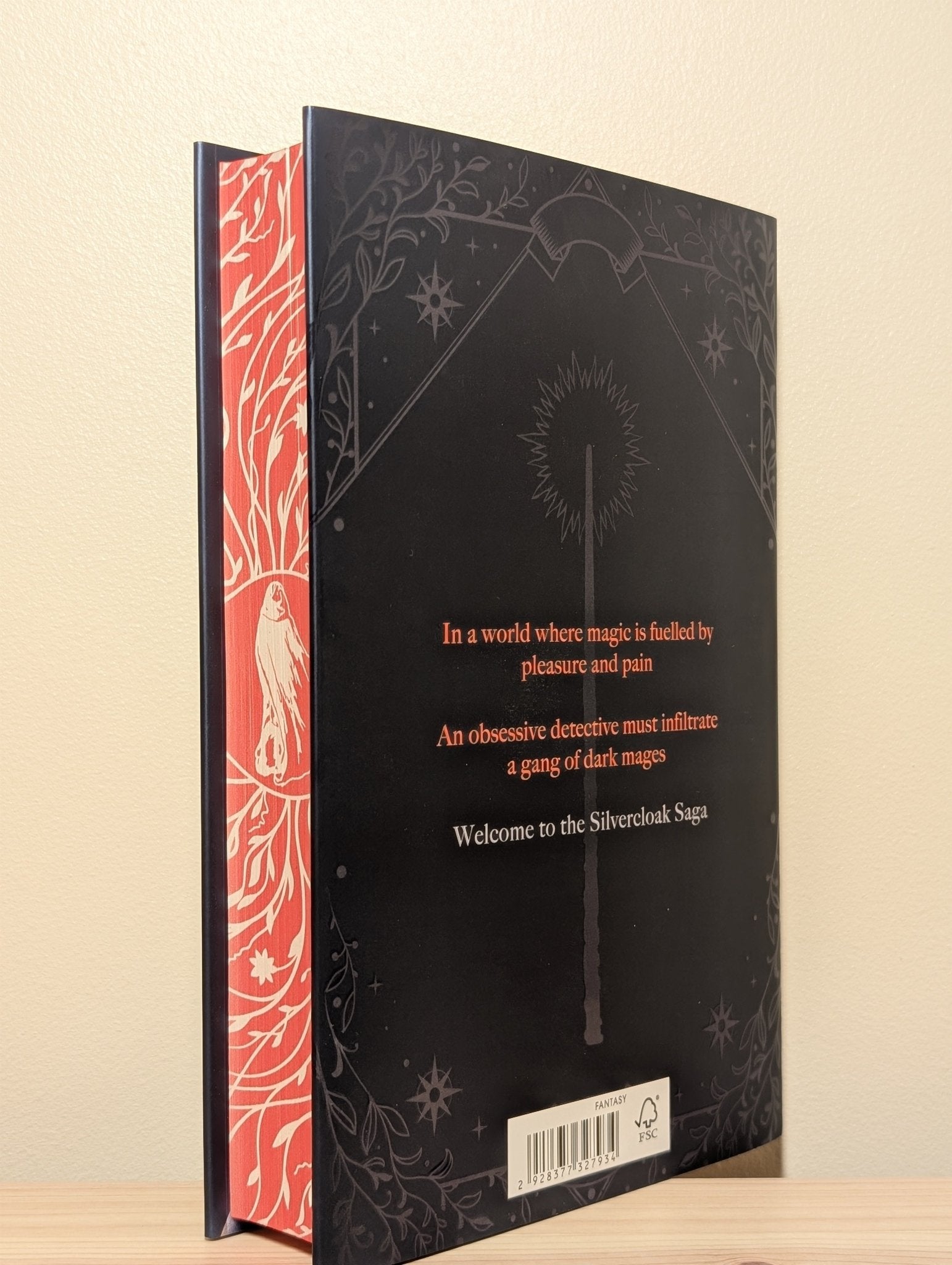 Silvercloak by L. K. Steven (Signed First Edition with sprayed edges) - Fialta Books