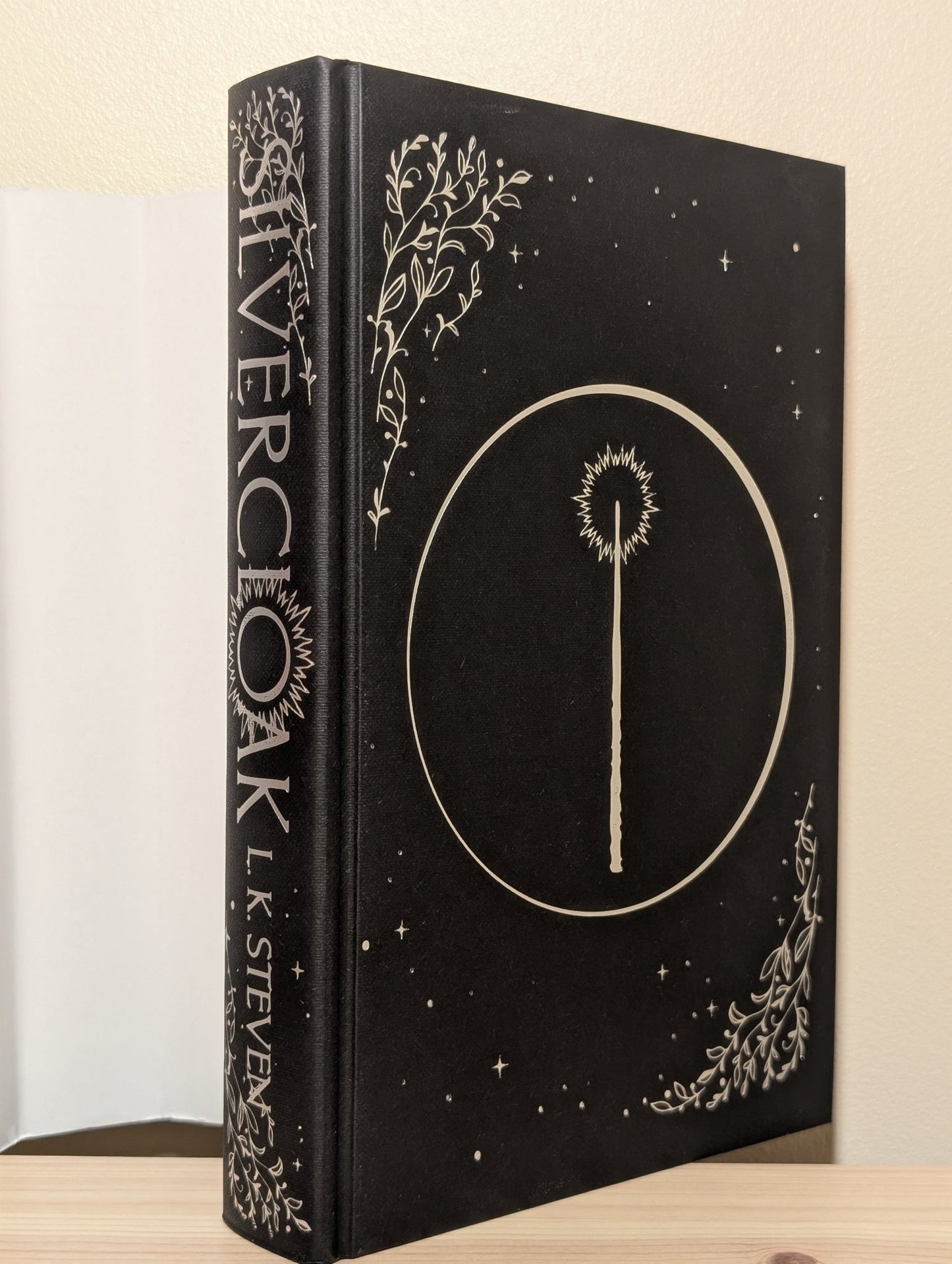 Silvercloak by L. K. Steven (Signed Indie Edition with sprayed edges) - Fialta Books