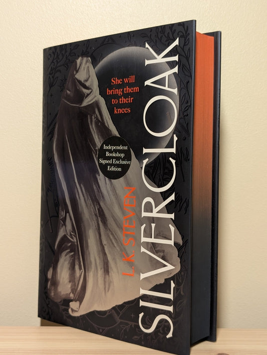 Silvercloak by L. K. Steven (Signed Indie Edition with sprayed edges) - Fialta Books