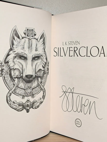 Silvercloak Turncloak by L. K. Steven (Signed Indie Edition with sprayed edges) - Fialta Books