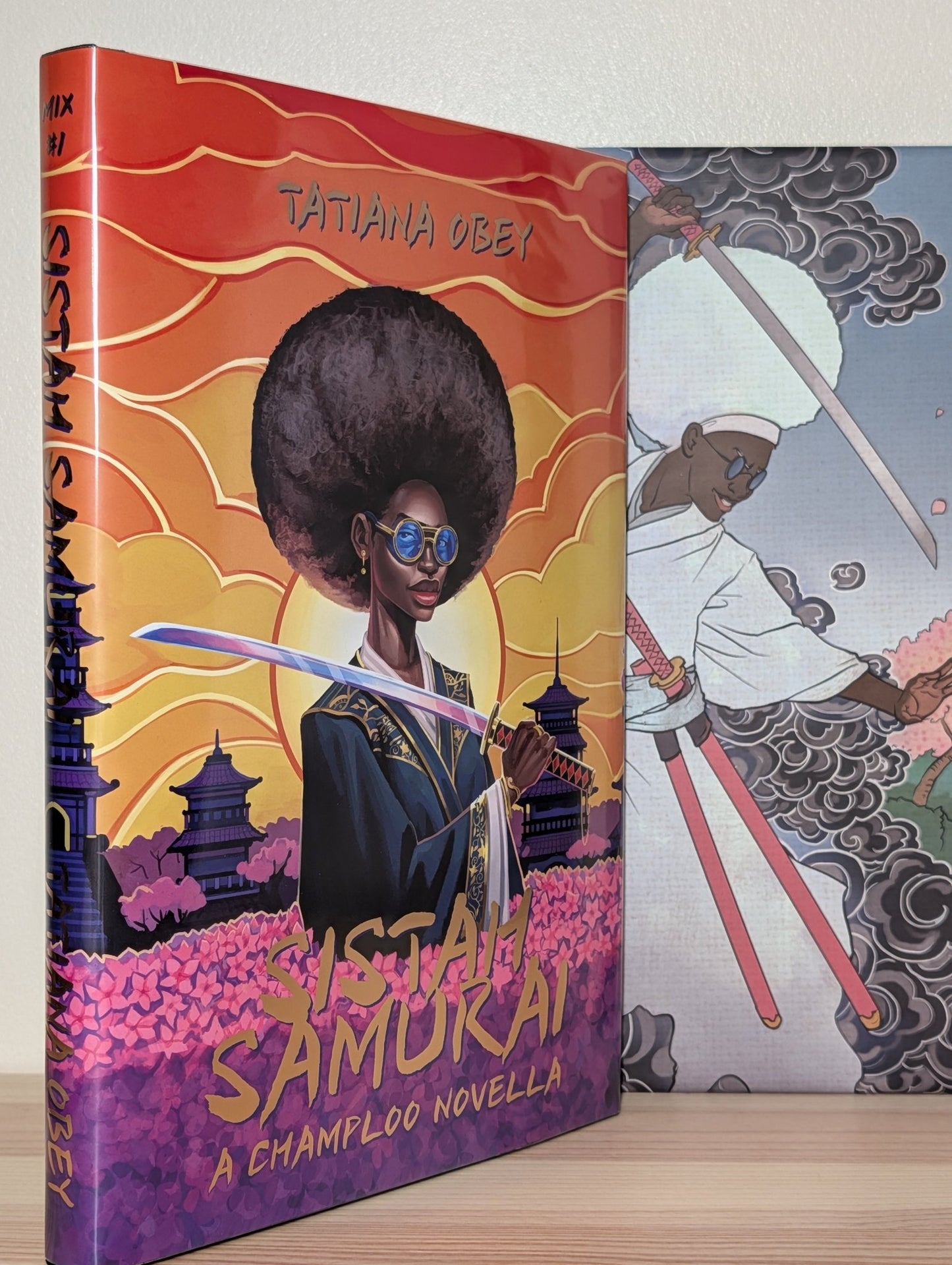 Sistah Samurai by Tatiana Obey (Signed Deluxe Edition with sprayed edges) - Fialta Books