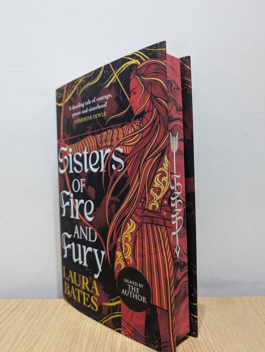 Sisters of Fire and Fury by Laura Bates (Signed First Edition with sprayed edges) - Fialta Books
