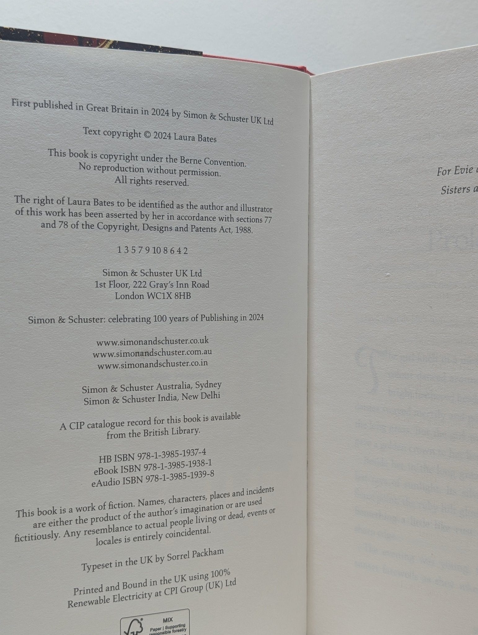 Sisters of Sword and Shadow; Sisters of Fire and Fury by Laura Bates (Signed Set with sprayed edges) - Fialta Books