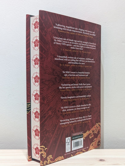 Six Wild Crowns by Holly Race (Signed First Edition with sprayed edges) - Fialta Books