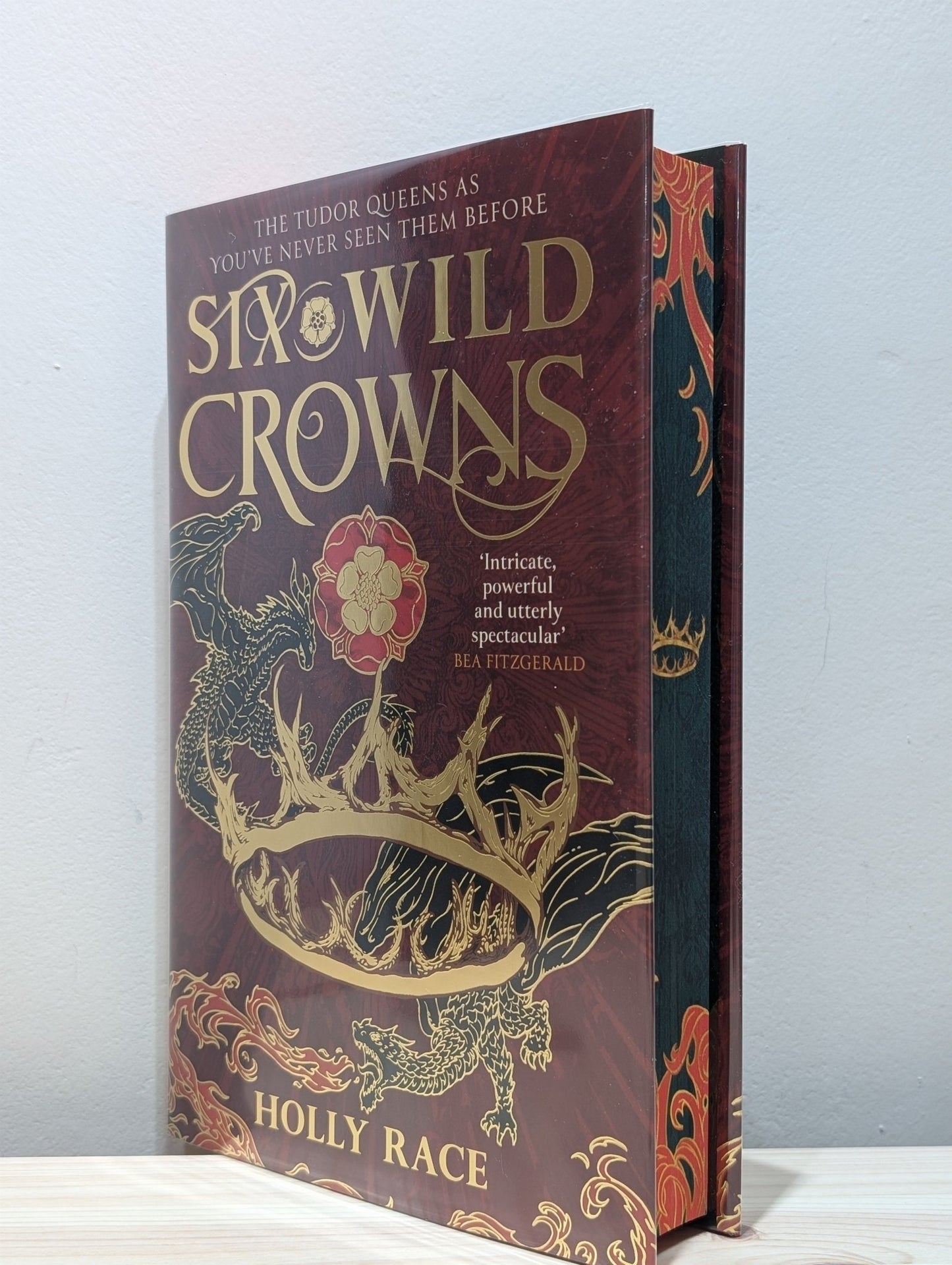 Six Wild Crowns by Holly Race (Signed Numbered First Edition with sprayed edges) - Fialta Books