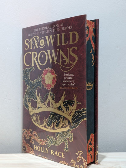 Six Wild Crowns by Holly Race (Signed Numbered First Edition with sprayed edges) - Fialta Books