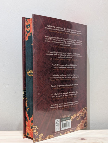 Six Wild Crowns by Holly Race (Signed Numbered First Edition with sprayed edges) - Fialta Books