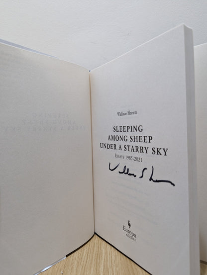 Sleeping Among Sheep Under a Starry Sky: Essays 1985 - 2021 by Wallace Shawn (Signed First Edition) - Fialta Books