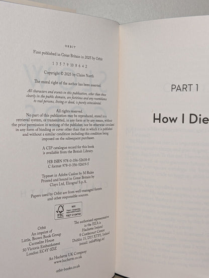 Slow Gods by Claire North (Signed First Edition with sprayed edges) - Fialta Books