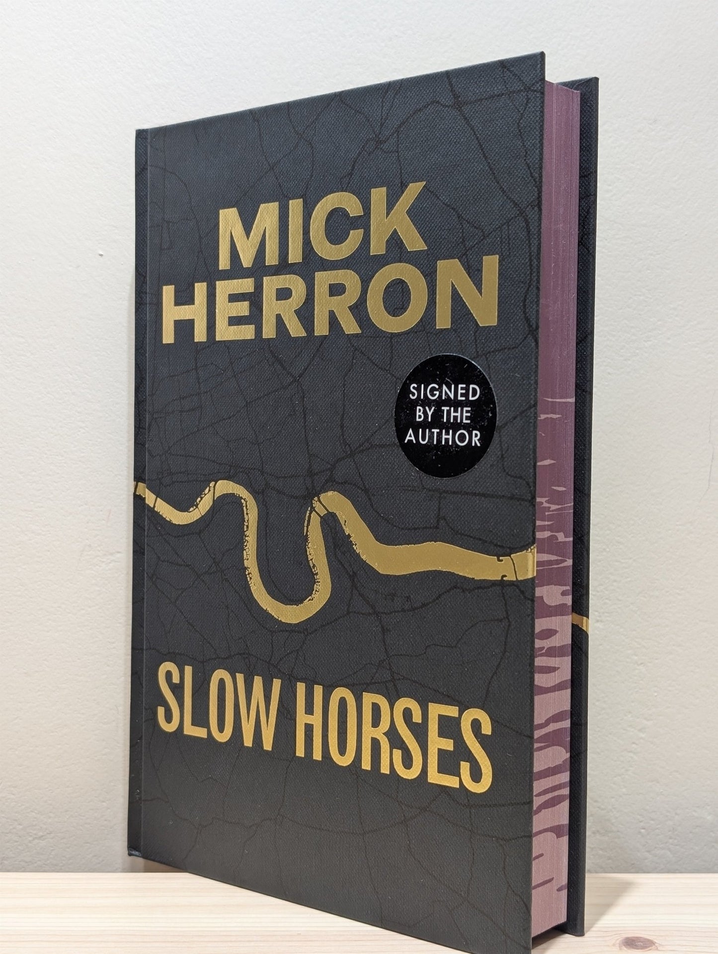 Slow Horses: Limited Signed Anniversary Edition by Mick Herron - Fialta Books