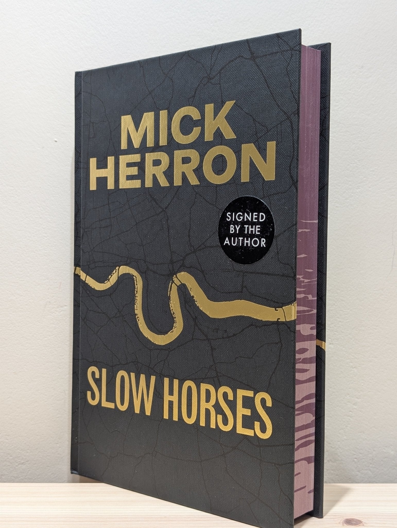 Slow Horses: Limited Signed Anniversary Edition by Mick Herron - Fialta Books