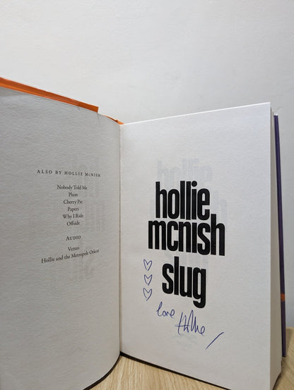 Slug by Hollie McNish (Signed First Edition) - Fialta Books