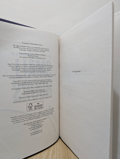 Small Hours by Bobby Palmer (Signed First Edition) - Fialta Books