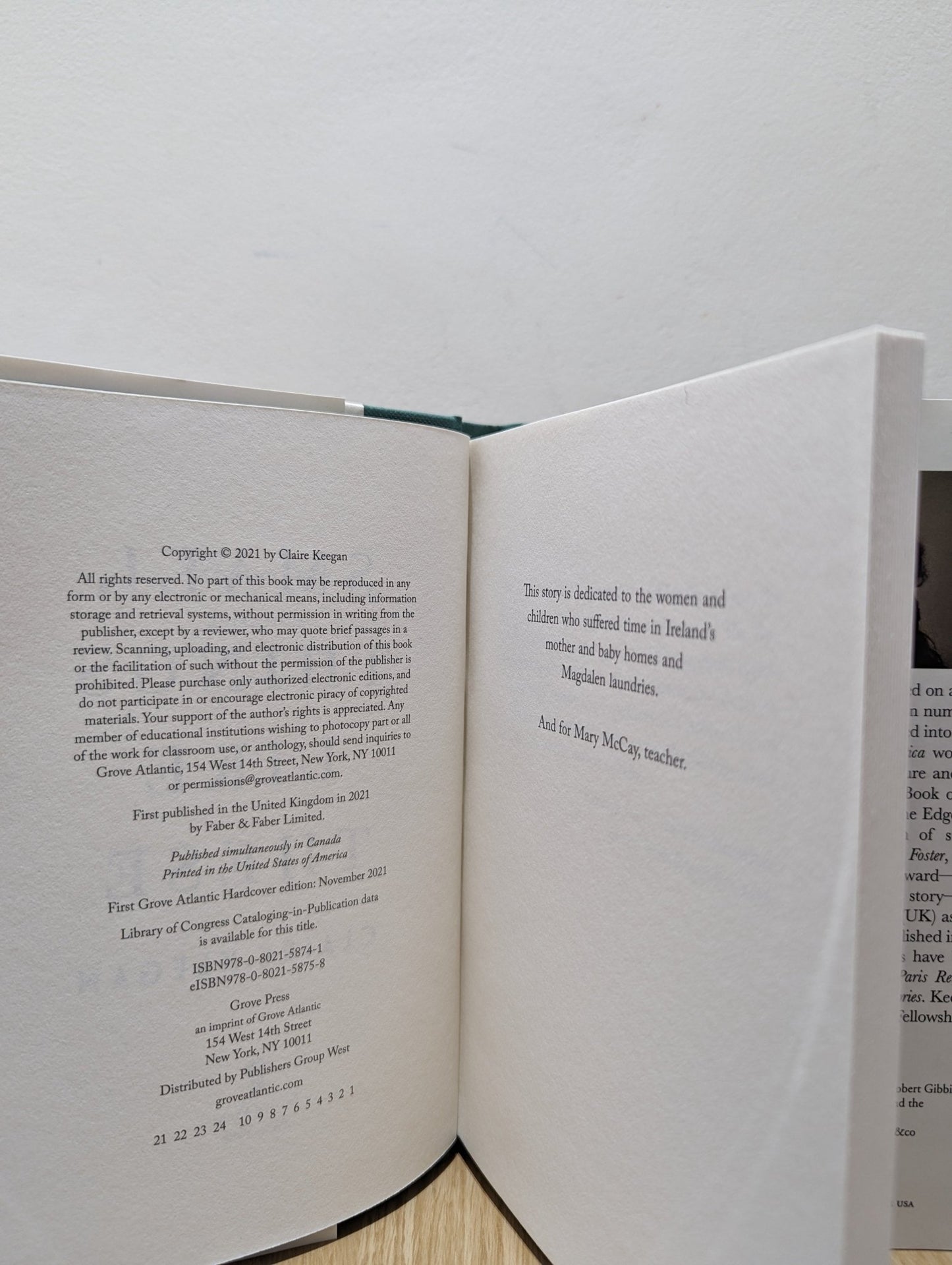 Small Things Like These by Claire Keegan (First Edition) - Fialta Books