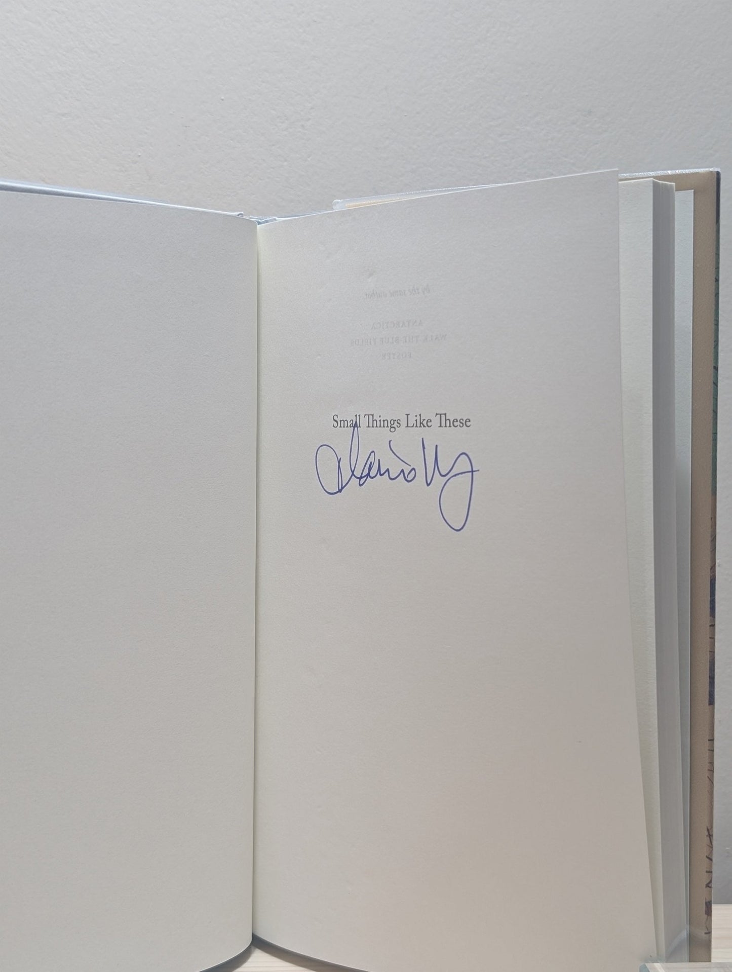 Small Things Like These by Claire Keegan (Signed First Edition) - Fialta Books