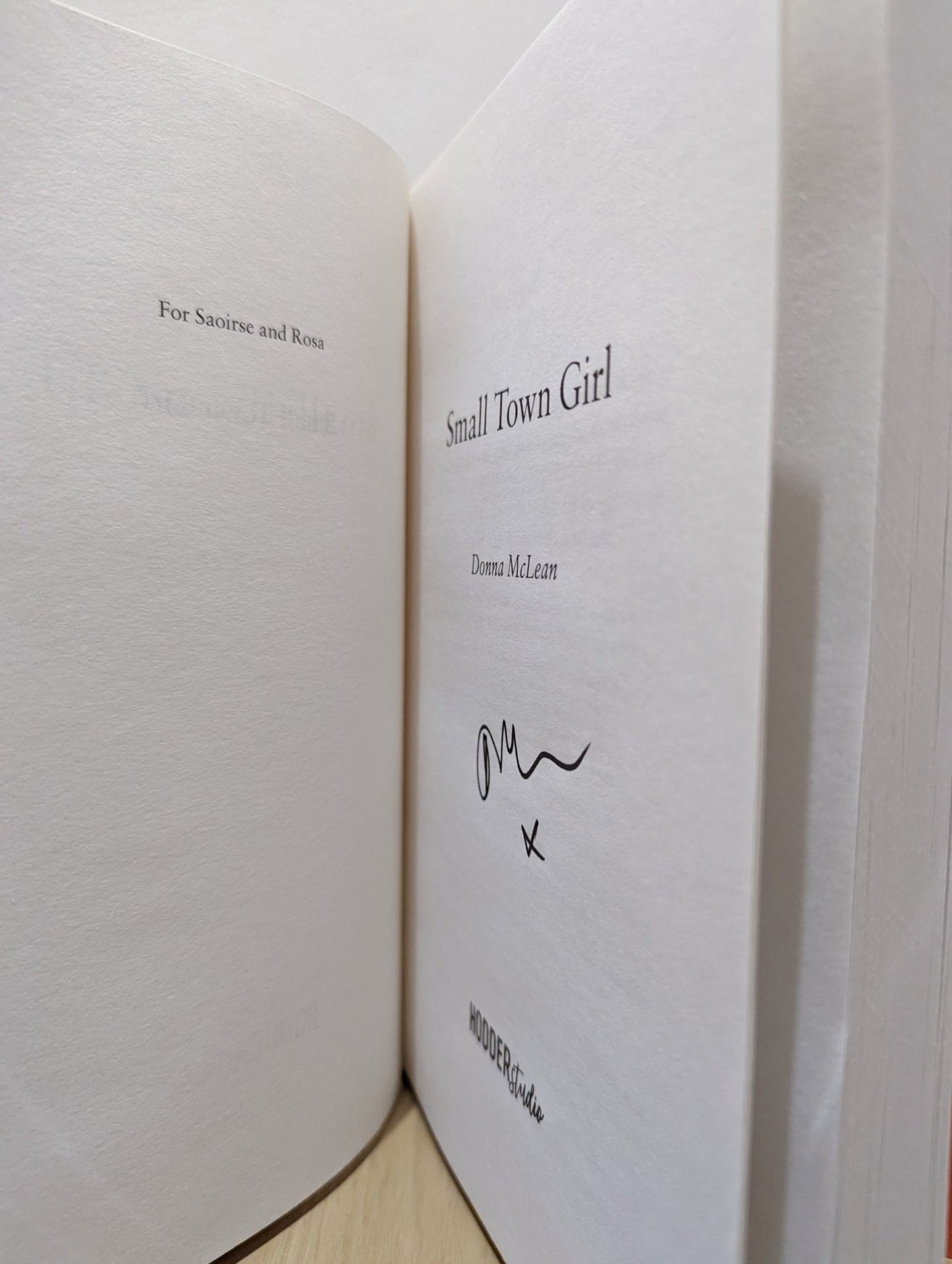 Small Town Girl: Love, Lies and the Undercover Police by Donna McLean (Signed First Edition) - Fialta Books