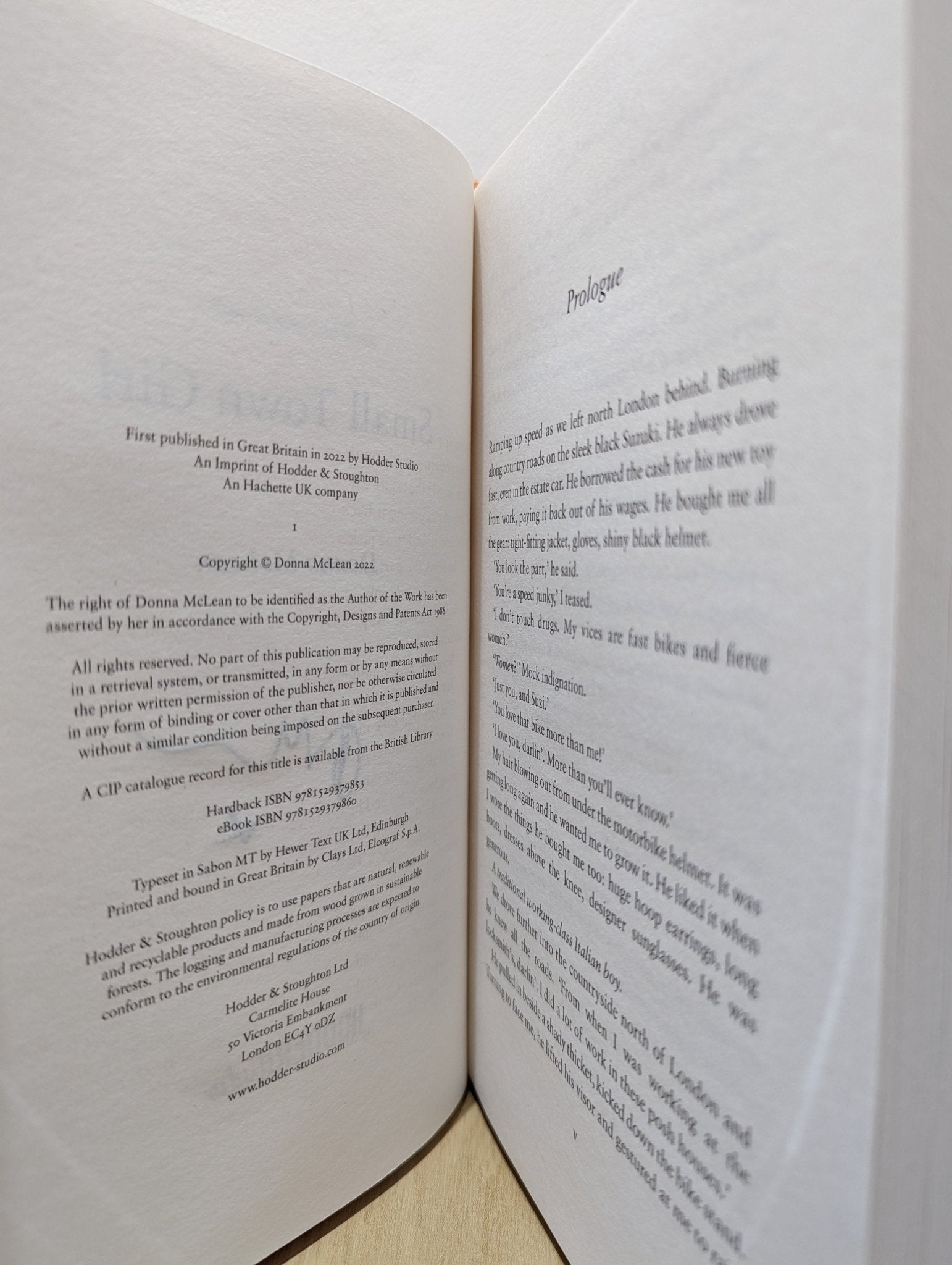 Small Town Girl: Love, Lies and the Undercover Police by Donna McLean (Signed First Edition) - Fialta Books