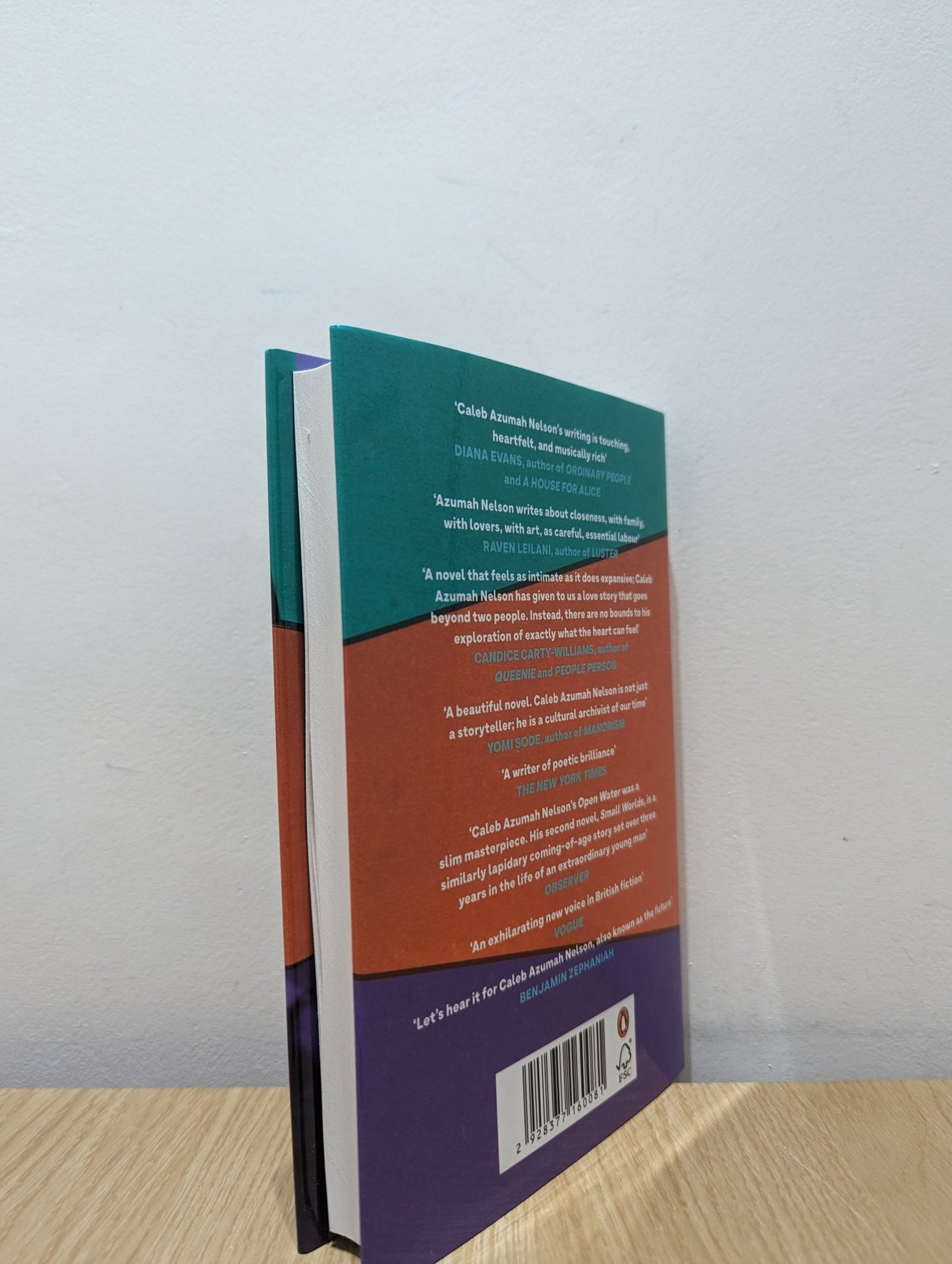 Small Worlds by Caleb Azumah Nelson (Signed First Edition) - Fialta Books